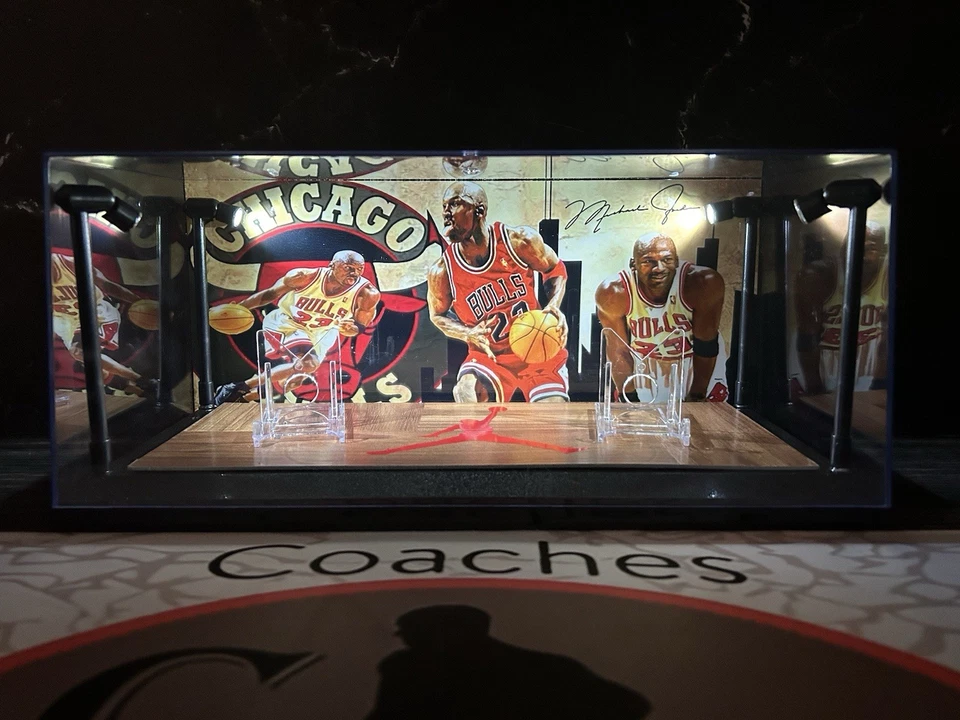 MICHAEL JORDAN заказ светодиод карты витрина для PSA и BGS плиты Bulls 🔥🏀🔥 - Изображение 3 из 4