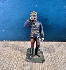 Charles Stadden: Austro-Hungarian Hussar Officer, c1900.  Studio Painted