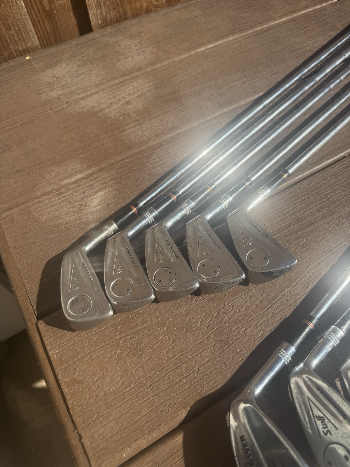 Wilson Staff Iron Set 1973-1974 Stiff  Iron 1-SW 2-9 Matching Numbers