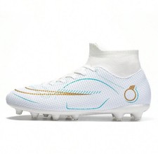 SUNAIS Men's Soccer Cleats - High-Top Football Boots for Indoor/Outdoor Training