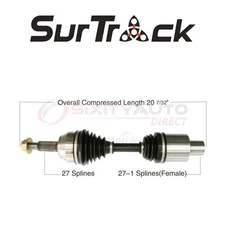 SurTrack FD-8167 CV Axle Shaft for Constant Velocity sz