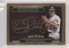 2020 Topps Five Star Golden Graphs 39/40 Dennis Eckersley #GG-DE Auto HOF 0j6s