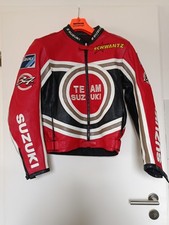 VESTE MOTO SUZUKI "LUKY STRIKE" TAILLE M TRÈS BONNE ÉTAT GÉNÉRAL 