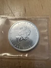 2002 Canadian Silver Maple Leaf 1 oz — photo from another recent sale