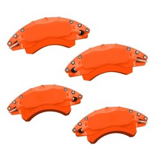 Aluminum Orange Brake Caliper Covers Kit For 2015-2023 Mustang Ecoboost Set Of 4 Aluminum Orange Brake Caliper Covers Kit For 2015-2023 Mustang Ecoboost Set Of 4