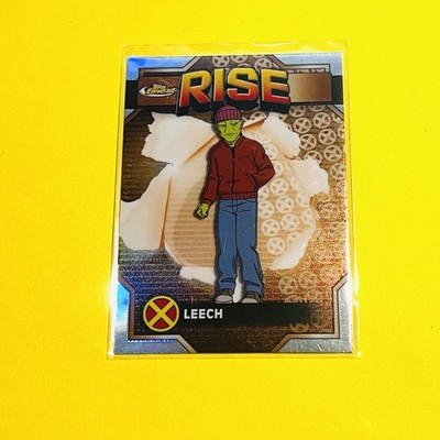 Topps Finest Marvel X-Men RISE Leech Refractor Insert Card #25 Card