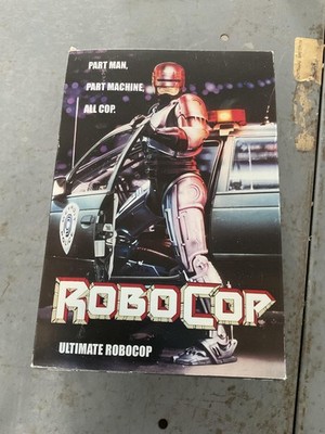 NECA RoboCop Ultimate RoboCop Action Figure Toy Silver Gun Boxed Movie Used