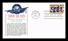 DR JIM STAMPS US COVER BPOE ELKS SUPPORT OUR YOUTH FIRST DAY ISSUE KHOL KRAFT