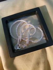 Sterling Silver Ankle Bracelets Women Dainty Layered✨ Waterproof Anklet