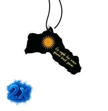 2x Kurdistan Duftbaum/Auto Lufterfrischer/Ros...