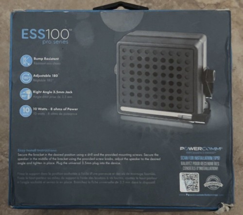Powercomm Ess100 Pro Series -Universal External Speaker 3.5mm - Picture 2 of 5