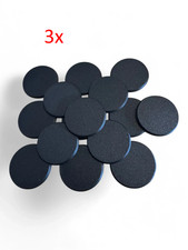 60mm 3d printed Plastic Round Bases Set of 45, Miniature Wargaming, Fantasy, 40K