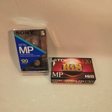 lot of 2 Hi8 Tape MP 120 Video Cassette for Camcorders BRAND NEW SEALED