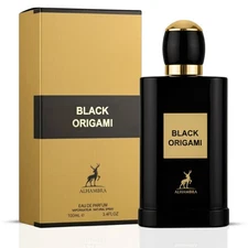 Black Origami Eau de Parfum Spray 100ml (3.4 oz) by Maison Alhambra