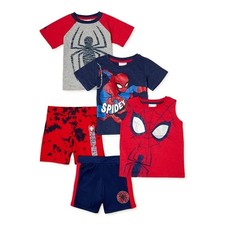 Toddler Boy's Marvel Spiderman 5 Piece Outfit Set - 3T - NWT