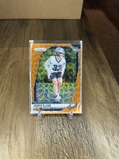 2024 Panini Prizm Cooper Dejean Orange Lazer Prizm RC