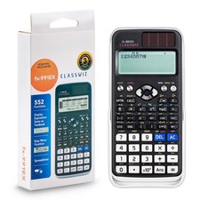 FX991EX Calcolatrice Scientifica Avanzata Multifunzione per Scuola Lavoro Ufficio