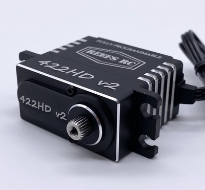 Reef's RC REEFS65 - 422HDv2 High Torque Digital Servo .13sec / 360oz, 25T