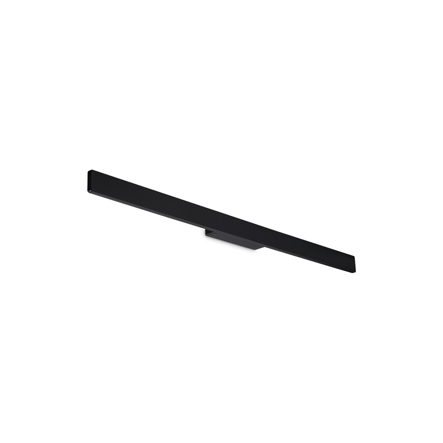 Applique Da Parete Contemporanea Linea Alluminio Nero Led 20W 3000K Ip54