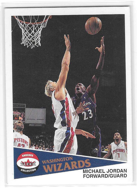 2001-02 Fleer Shoebox #137 Michael Jordan WIZARDS