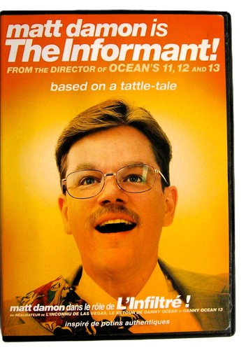 The Informant! (DVD, 2010, Very Good, Canadian; French) Matt Damon - Picture 5 of 5