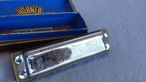 M.Hohner Mundharmonika Vereins-Harmonika Hohner Orchester I - in original Etui - Bild 9 von 11