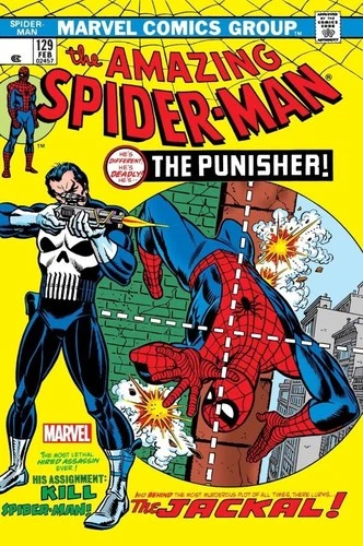 AMAZING SPIDERMAN 129 FACSIMILE 2026 EDITION VARIANT NM 1sT PUNISHER PRESALE 7/8