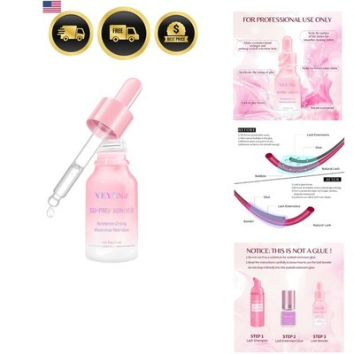 Super Lash Bonder for Eyelash Extensions SU-PREP Bonder, Glue Accelerator, La...