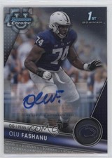 2023 Bowman U Chrome Prospect Olumuyiwa Fashanu Olu #122 Auto 0nr3