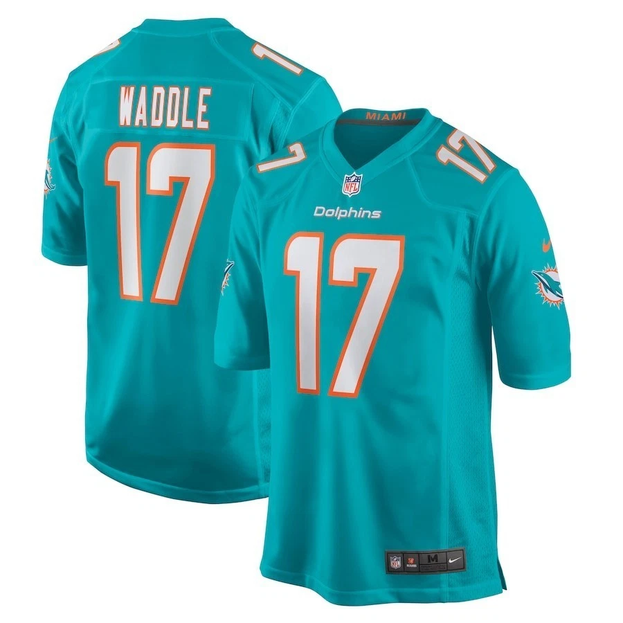 Men's Dolphins Football Fan Jersey – 2025 Printed Jersey