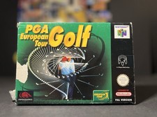 Thumbnail of ebay&reg; auction 267288274495 | NINTENDO 64 || PGA EUROPEAN TOUR GOLF IN OVP + ANLEITUNG || SELTENHEIT || N64 ||