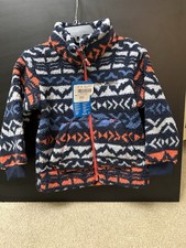 Columbia Boys' Rugged Ridge II Printed Sherpa Full Zip jacket - Size 3T - NWT