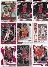 Ayo Dosunmu , 13 Different Card Lot / 9 RC's  /  Minnesota Timberwolves