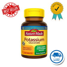 Nature Made Potassium Gluconate 550mg Dietary...