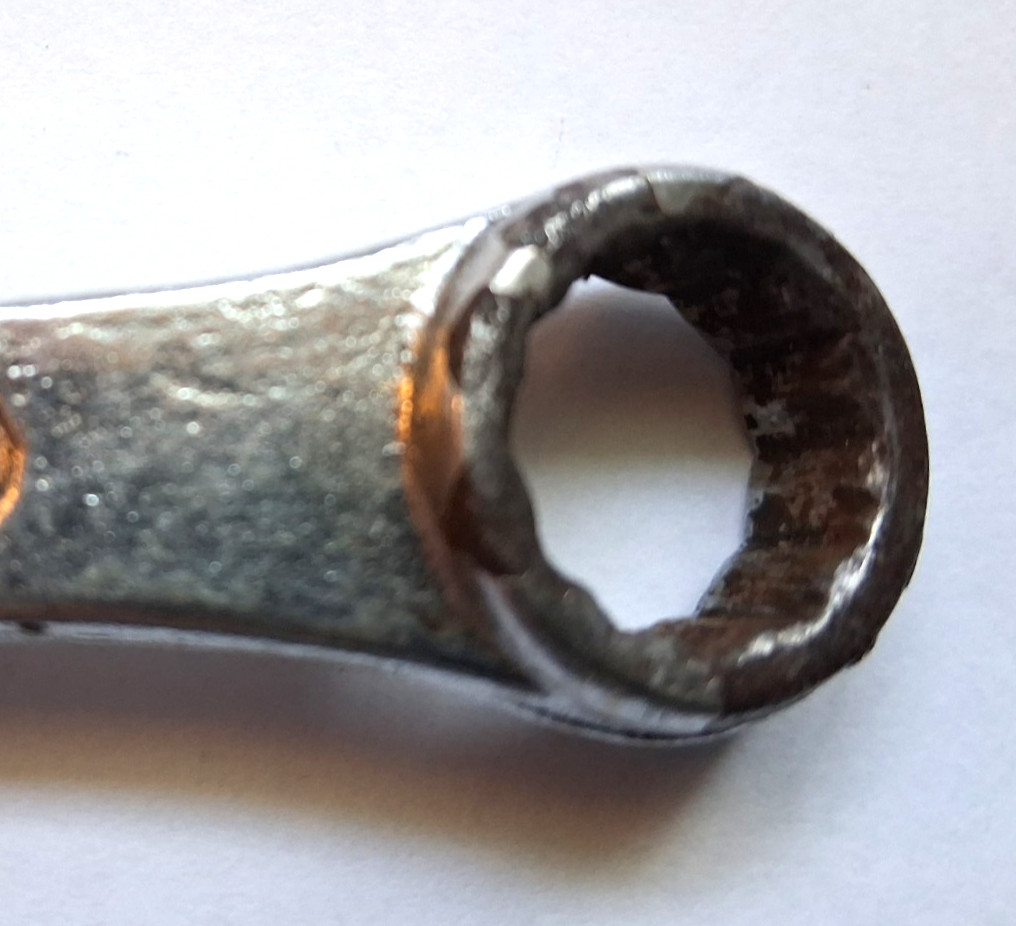 JHALAMI COMBINATION WRENCH  9/16 No 14 INDIA 12 POINT DROP FORGED