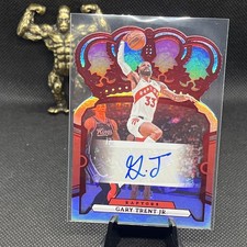 2023-24 Panini Crown Royale Crown Gary Trent Jr. CA-GTJ  Auto /35 Raptors