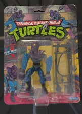 Vintage 1988 Playmates Teenage Mutant Ninja Turtles Foot Soldier     10 BACK MOC