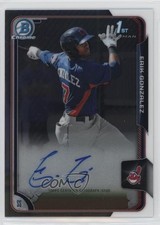 2015 Bowman Chrome Prospects Auto Erik Gonzalez #BCAP-EG Auto sh7