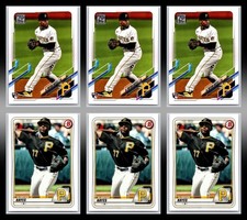 Baseball Card Lot ~6 Ke'Bryan Hayes 2021 RC Topps Bowman