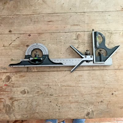 Vintage Moore And Wright Combination Square No 990 Made In England Komplett