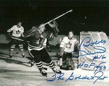 Chicago Blackhawks Bobby Hull Signed Autographed 8x10 Photo COA