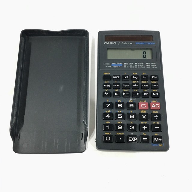 Casio Fx 260solar Scientific Calculator For Sale Online Ebay Casio Fx 260solar Scientific Calculator For Sale Online Ebay