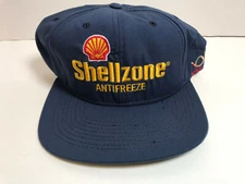 Shellzone VINTAGE Shell Oil HAT Chemical VTG Blue Trucker Cap Industry Gasoline