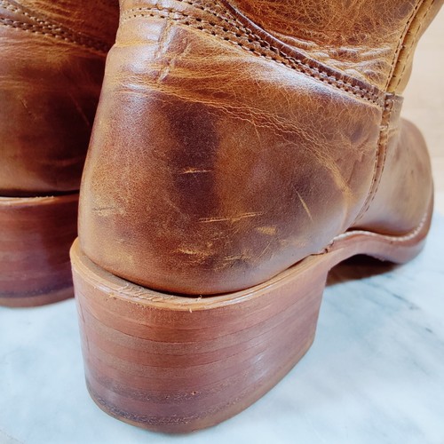 De Colección Frye Campus 14L Botas Mujer 9 M Marrón Puntera Cuadrada Western ANGUSTIADAS - Imagen 15 de 17