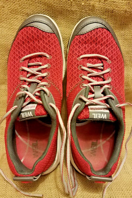Weil 1st RAY Flex Sneakers Athletic Shoes Women Size W8 Red