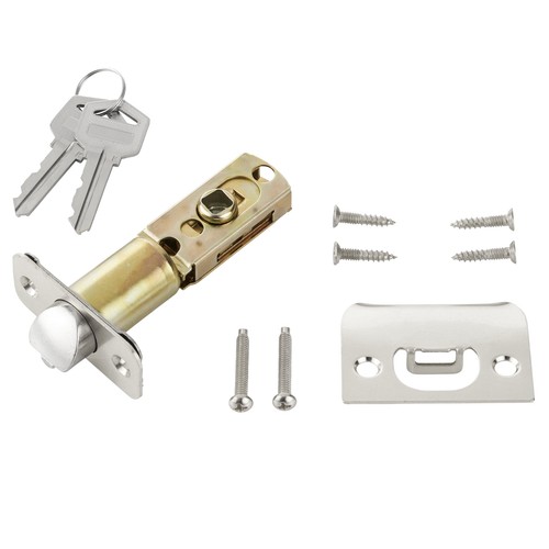 (4 pack) Hyper Tough Keyed Entry Tulip Style Doorknob,Stainless Steel,Door Knobs - Picture 6 of 12
