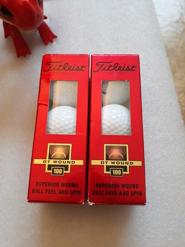 Titleist DT Wound Golf Balls, Assorted Golf Balls-NEW-
