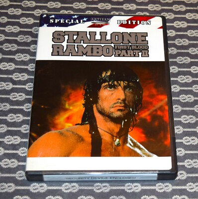Rambo - First Blood Part 2 (Special Edition DVD, 2002) Sylvester Stallone -- NEW