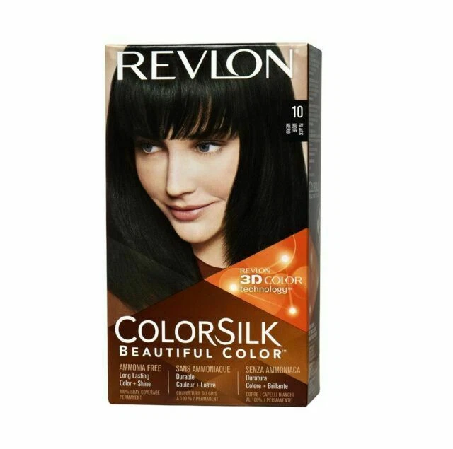 Lazos de pelo negro Revlon