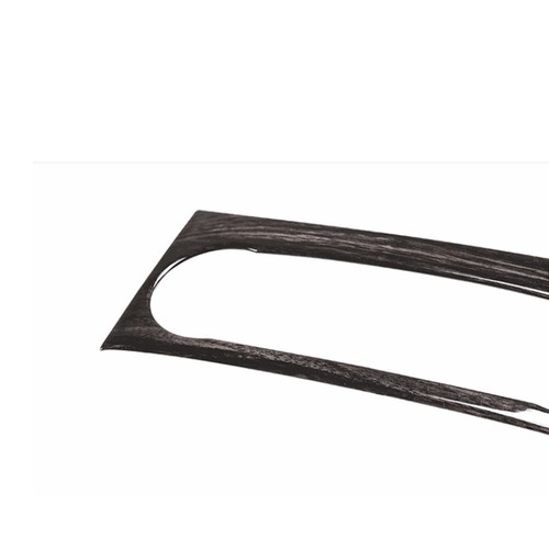 Cubierta del panel del interruptor de aire acondicionado ABS de madera negra para Benz Clase C W204 2011-14 - Imagen 8 de 10